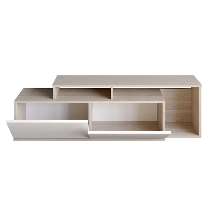 Hanah Home Nexera - Cordoba Soporte de TV Córdoba y Blanco